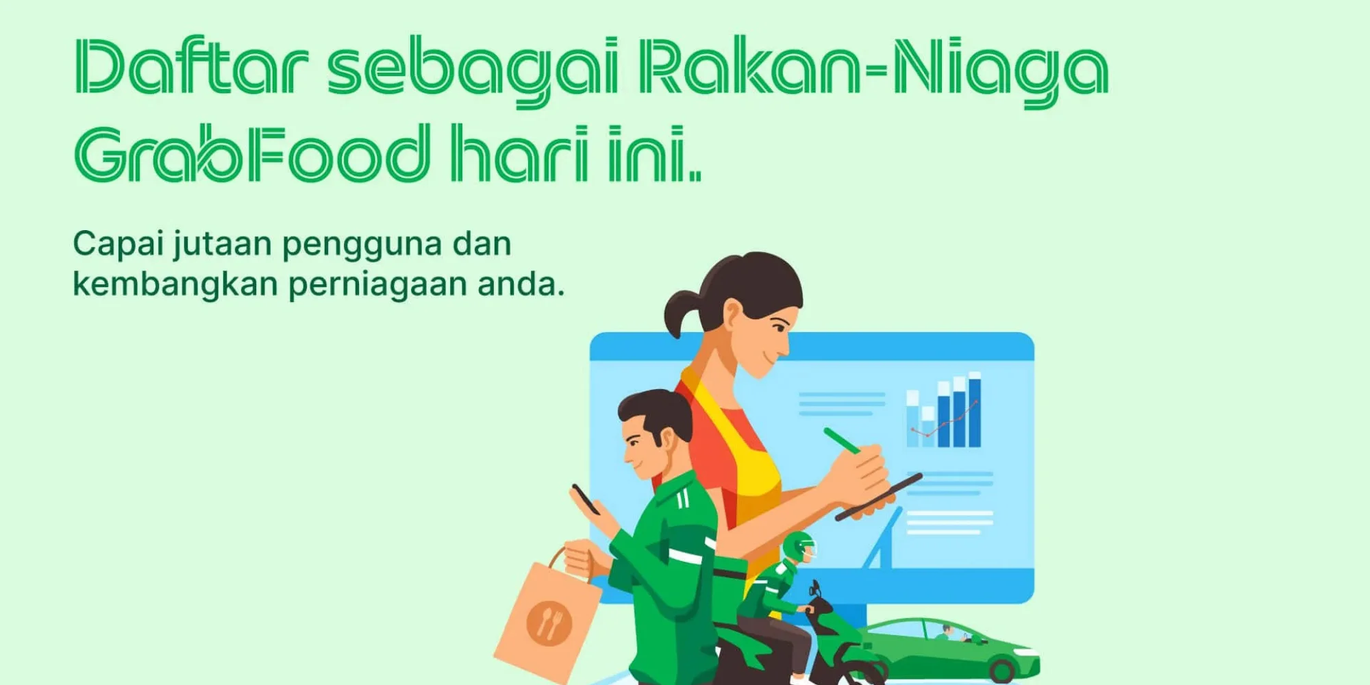 Cara Daftar GrabFood Sebagai Peniaga di Malaysia