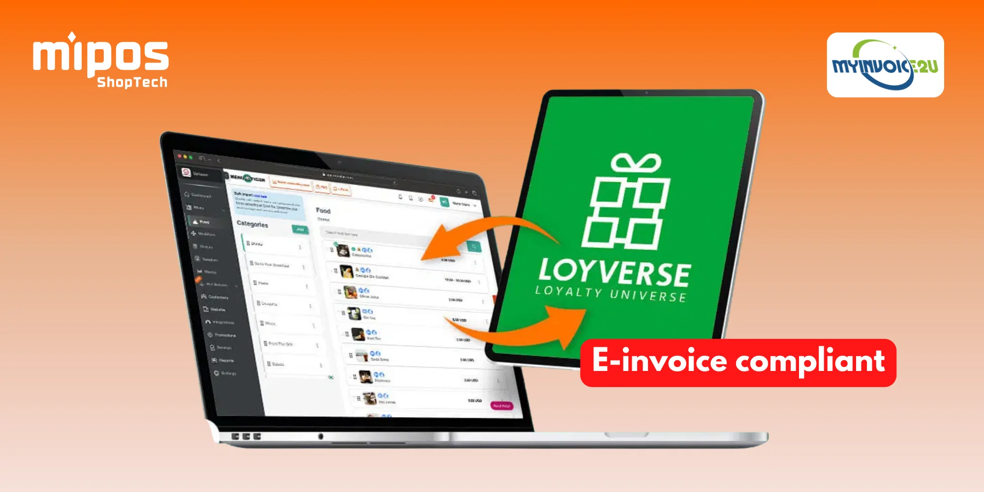 Loyverse POS E-invoicing with MyInvoice2U
