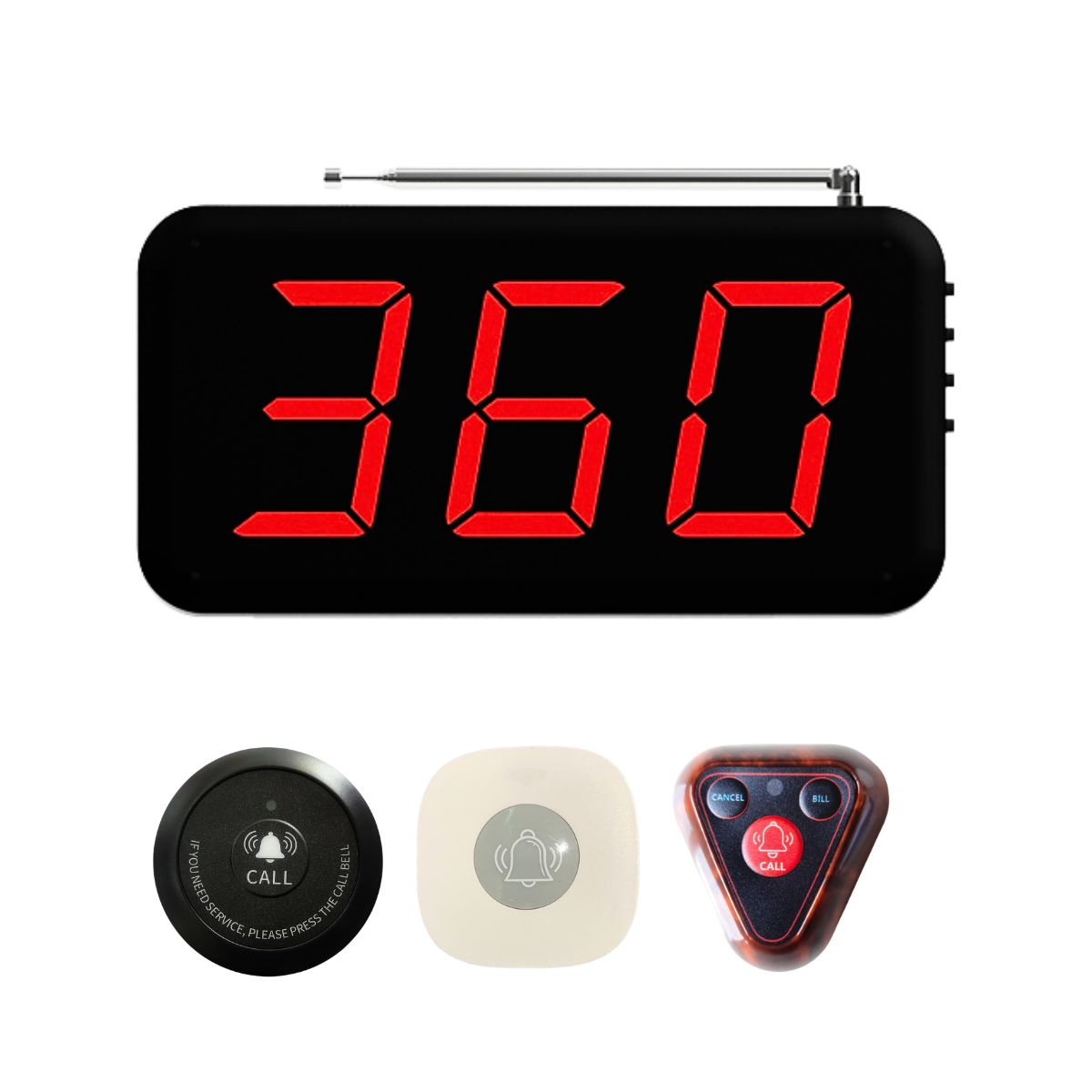 CS-JT-F360H Wireless Waiter Calling System