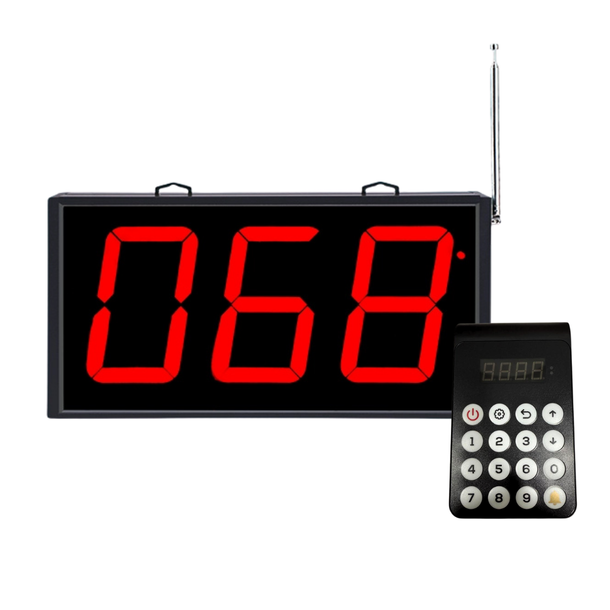QS-YL-203-E 3-Digit Queue System with English voice