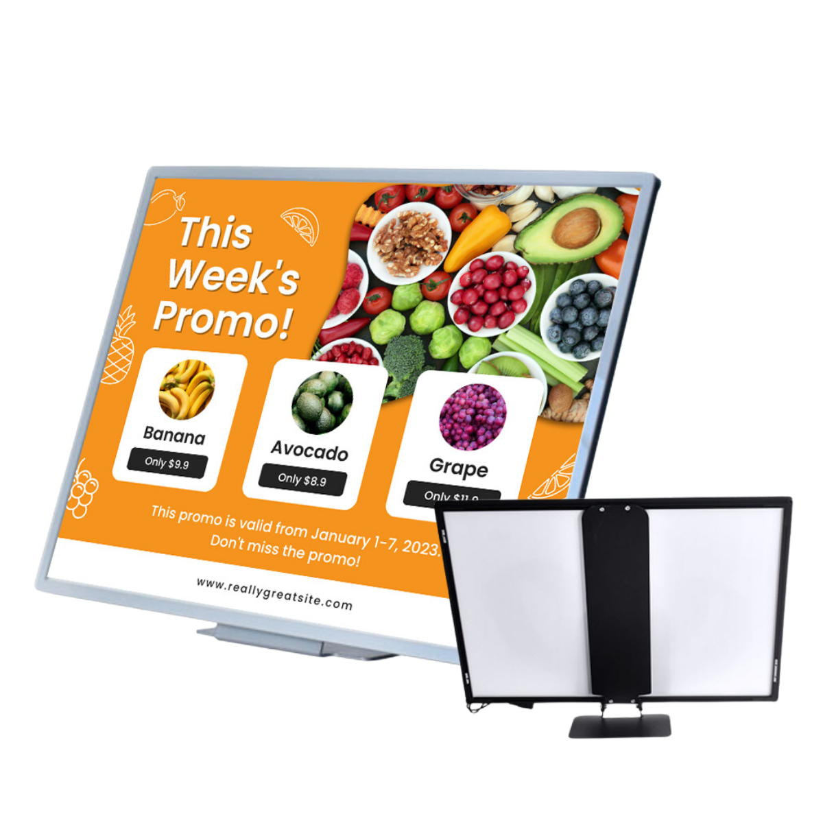 HY-TL1 Table LED Board Lightbox with L Stand